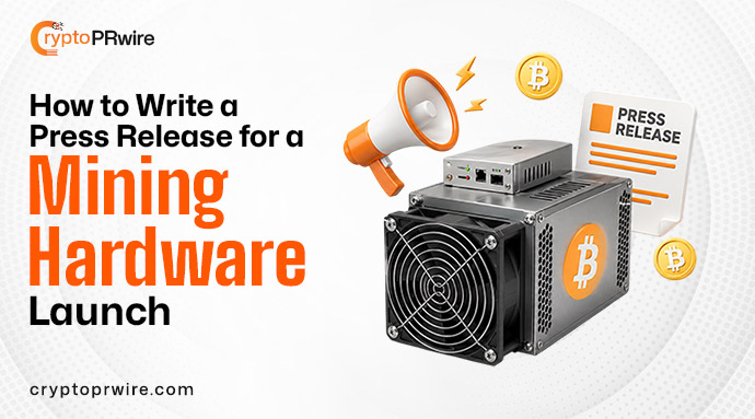 How to Write a Press Release for a Mining Hardware Launch