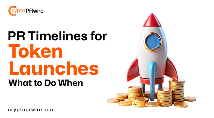 PR Timeline for Token Launches: What to Do When