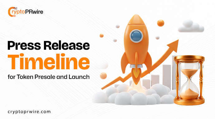 Press Release Timeline for Token Presale and Launch