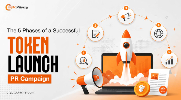 The 5 Phases of a Successful Token Launch PR Campaign